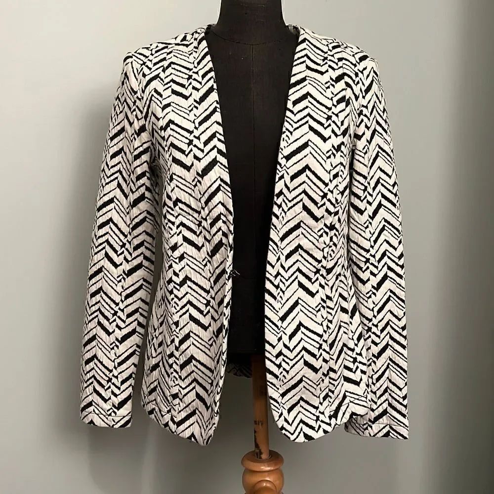 Truworths, Black & White Striped Blazer
